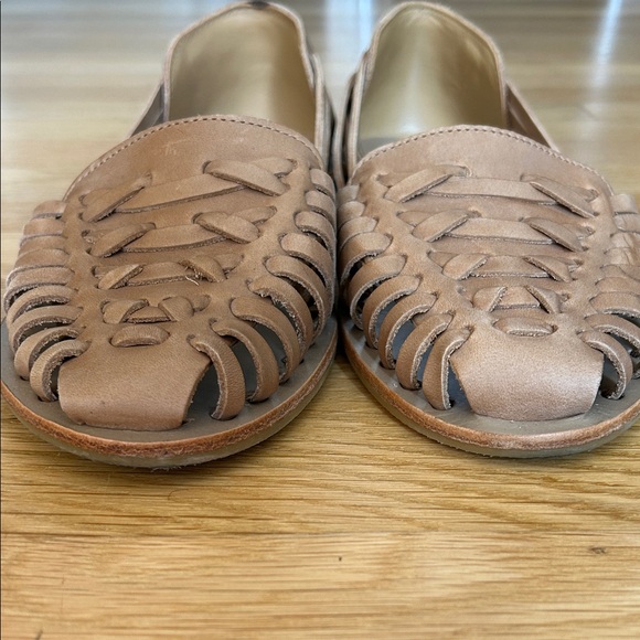 Nisolo Women's Woven Leather Loafers in Tan - Picture 4 of 4